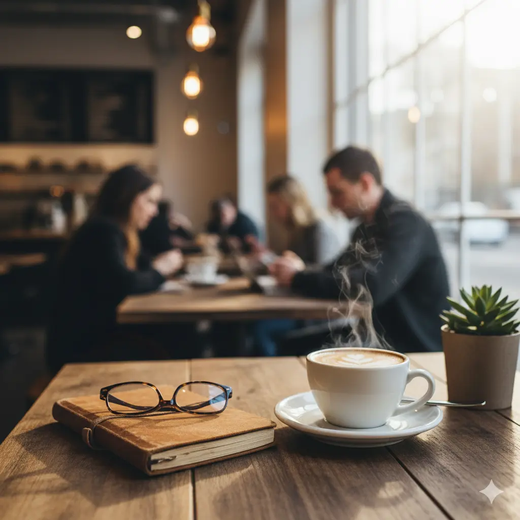 אווירה בבית הקפה 1