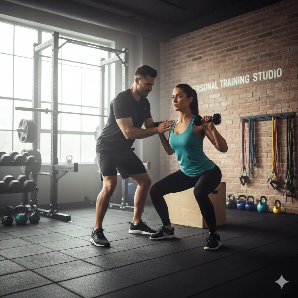 אימון אישי בסטודיו