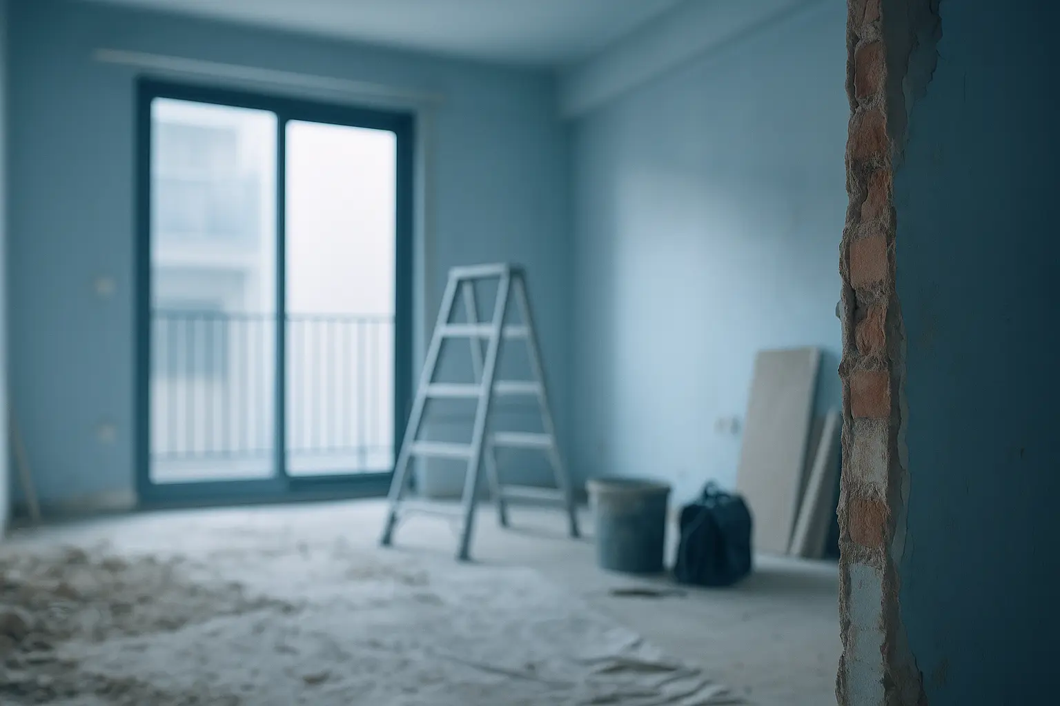 רקע - שיפוץ דירה מודרנית