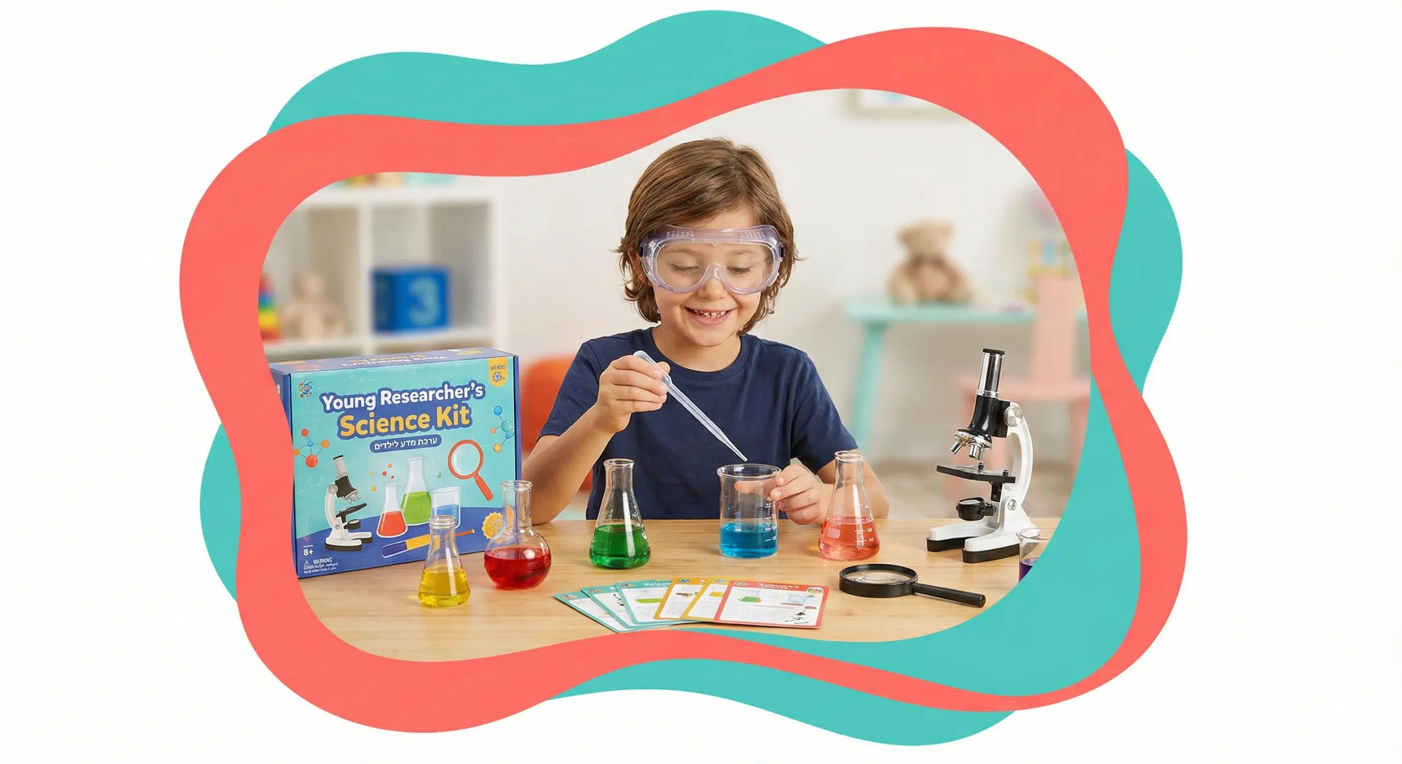 ערכת מדע לילדים