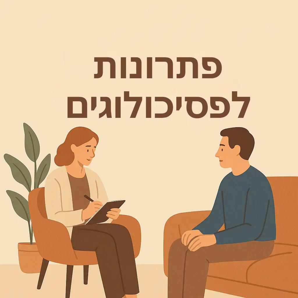 פתרונות לפסיכולוגים
