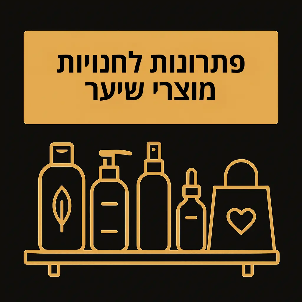 פתרונות לחנויות מוצרי שיער