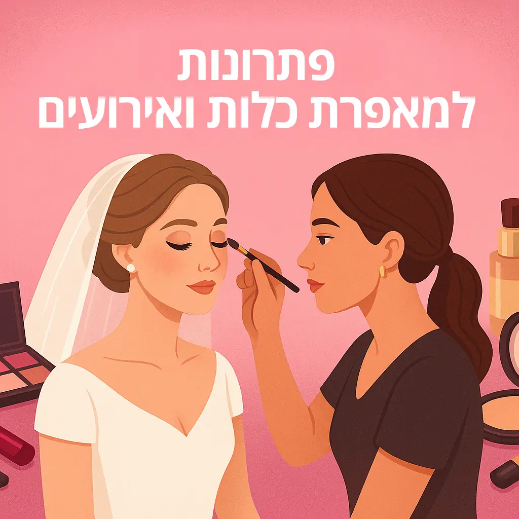 פתרונות למאפרות ואיפור כלות